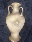 Antique Nippon Moriage Blue-eyed Dragon Vase Japanese Hand Painted Dragonware