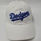 Oklahoma City Dodgers Hat Adjustable 47 Brand Clean Up Strapback Okc White Milb