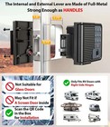 Nomadsure Keyless Rv Door Lock W fingerprint Keypad   Remote  full Metal  New   