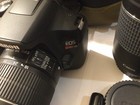Canon Eos Rebel T6 Digital Camera 18-55  75-300 Lenses  Charger  Battery  Case