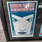 Death Cab For Cutie Dismemberment Plan Poster Lot Framed Signed Numbered Tour