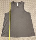 Lululemon Jersey Training Tank Size 8 Onyx Gray