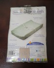 Summer Ultra Plush Changing Pad Cover Green 16 In X 32 In 100  Polyester New