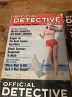 Lot Of Four  Vintage Official Detective Magazines 1960s Crime Detective Pulp
