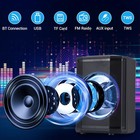 9500w 8  Woofer Portable Bluetooth Party Speaker Heavy Bass Wireless Fm Aux  mic
