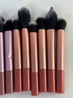 26 Piece Makeup Brush Set Sponges Puffs Pink Purple Rose Gold