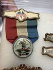 6 Pc Lot The Grange Patrons Of Husbandry Medals Badgs Ribbon Pins Gate Keeper
