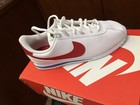 Nike Cortez Women s Leather Shoes Blue white  Size 8 5 New With Box