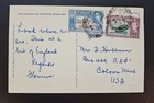 Trinidad And Tobago Postcard Queen s Park Hotel B  W  I  Pub By Y  De Lima   Co 