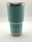 Yeti Rambler Tumbler Stainless Steel Seafoam Green 30 Oz With Mag Slider Lid