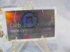 Ibm Club Cyberblue Hologram Advertising Key Ring Keychain