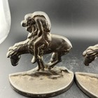  Vintage Cast Iron Bookend The Last Trail Copr 902 Set Of 2 Marked 1980 