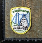 Vintage Washington Dc Capitol National Monument Travel Souvenir Patch 1970s
