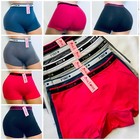 6-12 Boyshort Sports Short Seamless Panties Undies Shortie Underwear 6648p S-3xl