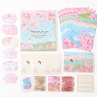 Japanese Sakura 56pc Message Board Letter Set Cherry Blossom Stickers Stationery