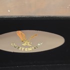Vintage Centennial Ballpoint Pen And Pencil Set Silver Tone Collectible In Box