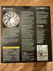 Corsair Ll Series Ll140 Rgb 140mm Rgb Led Cooling Fan - Black  co-9050073-ww 