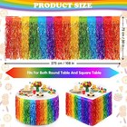 Ohome Cinco De Mayo Decorations - 2 Pack Table Skirts For Fiesta Party Decora   