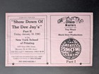 1979 Grandmaster Flash Hip-hop Flyer