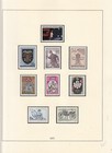 Austria - 1971 1973 Stamp Collection On Lindner Album Pages - Mnh