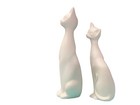 Cat Duo Art Deco Style Bisque  Handpoured From Vintage Molds