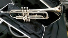 B Flat Silver Trumpet  New Bb Middle high School Student Marching Band Trumpets