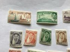 Lot Of 12 Vintage Postage Stamps From Kuwait