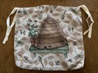 Vtg Pfaltzgraff Naturewood Bee Keep Hive Unfinished Tapestry Chair Pad Cover Lot