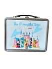 Disneyland Hotel Mickey Donald Goofy Minnie Pluto Metal Lunch Box Rare Retro Vtg