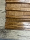 Vintage Perpetual Calendar Wood Oak Heart Cottage Grandma Core 22   x10   