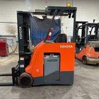 2021 Toyota 8bncu20 4000lb Used Forklift Triple Mast Sideshift Fork Positioner