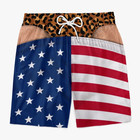 Personalized Patriotic Hairy Butt Men s Swim Trunks Funny Usa Beach Shorts Gag G