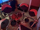 Ddrum D5x Digital Drum Set With Throne And Dbl  Bass Pedals  Perfect Condition