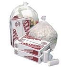 33 Gallon High-density Clear Trash Can Liners  12 Micron  Bulk Pack Of 250