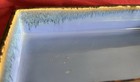 Bonzai Planter Ikebana Pot Brown Blue Glaze Succulant Tray Planter Vintage