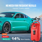 16 Gallon Fuel Caddy Portable Gas Storage Tank 7 8l min Gravity-flow Mode