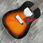 New Vintage Sunburst Acoustic Electric Guitar J-45 Spruce Top Rosewood Fretboard
