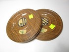 2 Vtg 1960s Home Movies 8mm Films Lg Reels Zoo Story Book Forest Family Footage