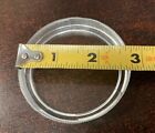 2-1 2  Replacement Clear Regulator Gauge Lens Cover  1 4 Turn Twist Lock  4 Lens