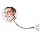 Fogless Shower Mirror For Shaving - Adjustable Gooseneck  360   Swivel  Suction C