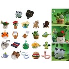 Beginners Crochet Kits With Crochet Hooks Diy Animal Plant Crochet Starter Kits