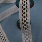 Vintage French Cotton Insertion Lace Trim   Antique Bobbin Lace From Le Puy