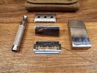 Gillette 1918 Property Us Army Wwi Military Khaki De Safety Razor Set