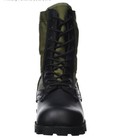 Vintage Us Military Vietnam Era Jungle Boots Mens Canvas Leather Combat Size 12