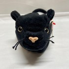 Vintage Ty Beanie Baby Babies Zip Black Cat Plush 1995 Retired Pvc Rare See Tags