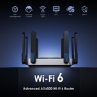 Wifi 6 Router Dual-band Gigabit Router Ax6000 Wireless Speed Up To 256 Devices