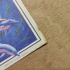 Vintage 90   s Dolphin Sea   Mermaid Mystical Decal Sticker Thierry Chatelain