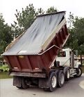 Vinyl Dump Truck Tarp 18oz Waterproof Heavy Duty Tarp