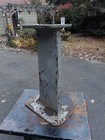Vintage Industrial Steel  Machine Shop Sculpture Pedestal Steampunk