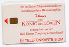 Disney Phone Card    Lion King   Germany   